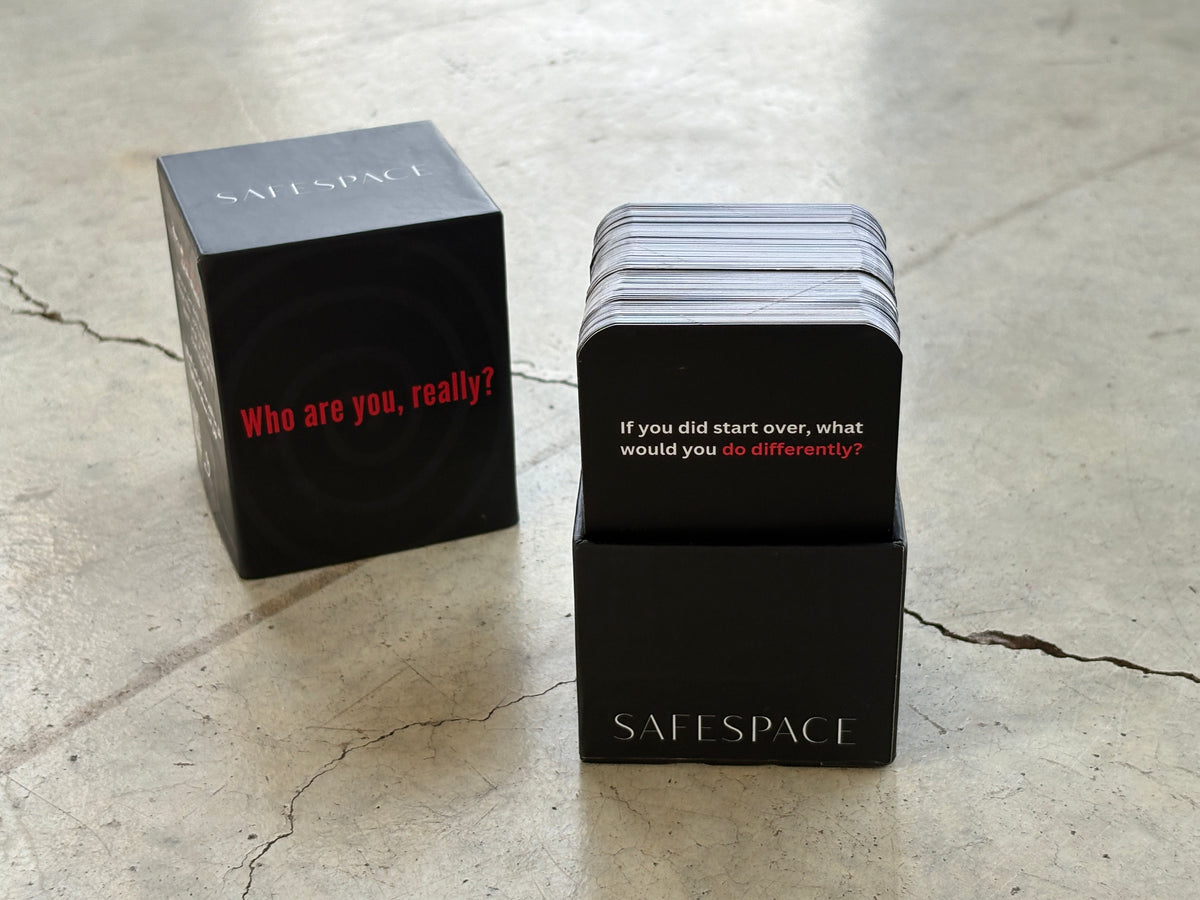 "Who are you, really?" Cards
